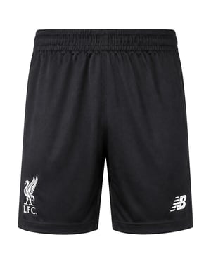 New Balance LFC Liverpool Kinder schwarze Shorts