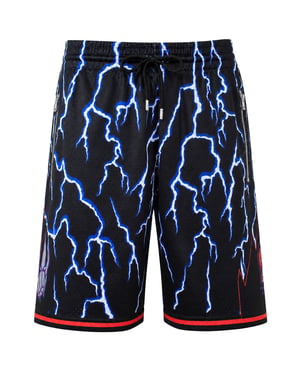 Mitchell & Ness NBA Toronto Raptors Blitz Herren Schwarze Shorts