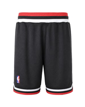 Mitchell & Ness NBA Chicago Bulls Authentische Herren Schwarze Shorts