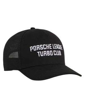 Puma - "Porsche League" Trucker Cap für Herren (Schwarz)