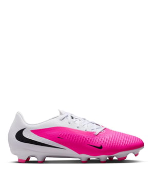 Nike - "Academy" Fußballschuhe mit festem Boden für Herren (Pink/Weiß)