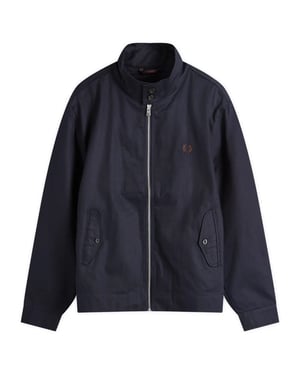 Fred Perry Navy Harrington Jacke