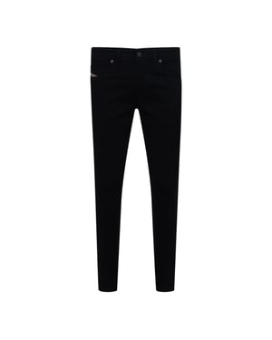Diesel 1979 Sleenker Jeans - Schwarz