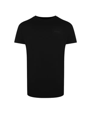 Palm Angels Tonal Classic Logo Schwarzes T-shirt