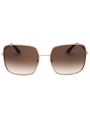 Guess Sonnenbrille Mit Glänzendem Roségold-braun-farbverlauf