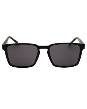 Tommy Hilfiger Matte Black Rectangular Sonnenbrille