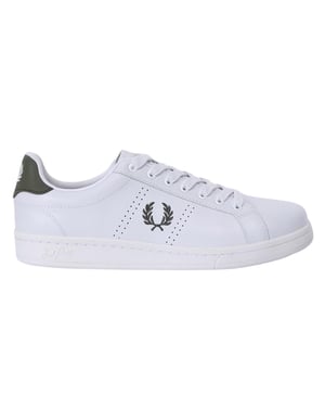Fred Perry B721 LW Ledersneaker - Weiß