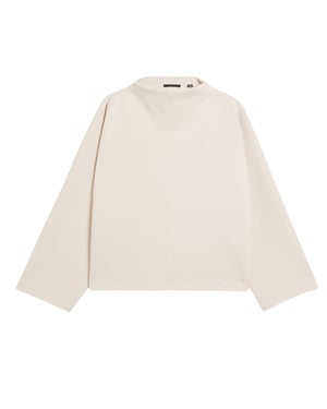 Ted Baker Kenseyy Cupro Funnel Neck Sweatshirt