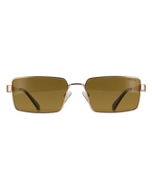 Polaroid PLD 6255/S/X LPE MU polarisierte Sonnenbrille in Gold-Ocker-Gelb