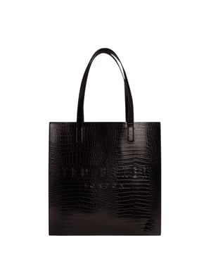 Ted Baker Croccon Tasche In Großem Schwarz