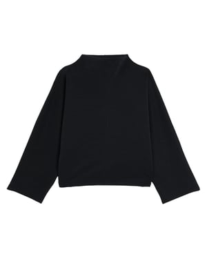 Ted Baker Kenseyy Cupro Funnel Neck Pullover, Schwarz