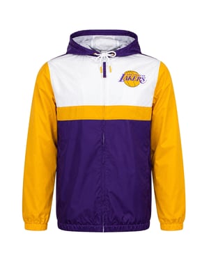 Mitchell & Ness NBA Los Angeles Lakers Herren Jacke in Violett 'Margin of Victory'