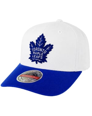 Mitchell & Ness NHL Toronto Maple Leafs 2-Ton Weißer Hut