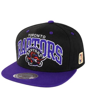Mitchell & Ness NBA Toronto Raptors HWC Team Schwarz/Violett Kappe
