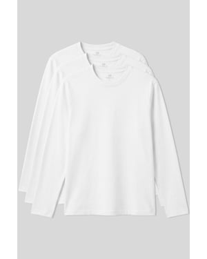 Tommy Life 3-teiliges Baumwoll-Jersey-Set, Herren - Weiß