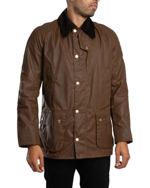 Barbour Ashby Wachsjacke, Braun