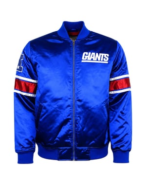 Mitchell & Ness NFL New York Giants Heavyweight Herren Blau Jacke
