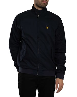 Lyle & Scott Harrington-Jacke Aus Baumwolle, Blau