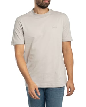 BOSS Te Interlock T-Shirt, Grau