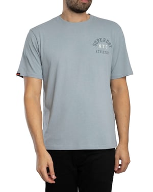 Superdry Sport-T-Shirt, Blau