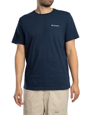 Columbia CSC Logo Rücken-T-Shirt, Blau