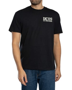 Deus Ex Machina Chinook Rückengrafik-T-Shirt, Schwarz