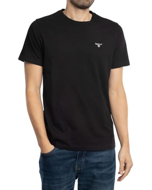 Barbour Essential Sport T-Shirt, Schwarz