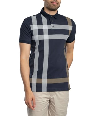 Barbour Blaine-Poloshirt, Blau