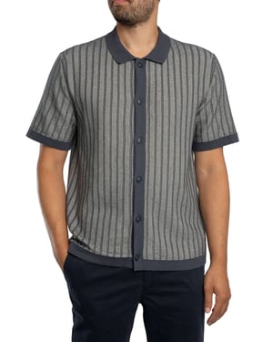 BOSS Kodd Polohemd, Blau