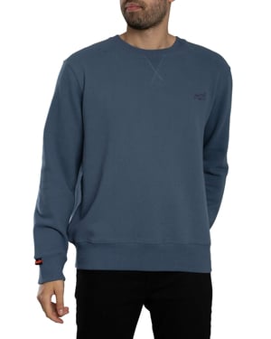 Superdry Essential Logo-Sweatshirt, Blau