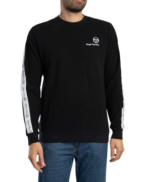 Sergio Tacchini Delman Sweatshirt, Schwarz