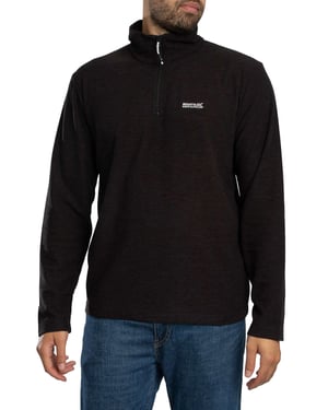 Regatta Thompson Meliertes Fleece Mit Halbem Reißverschluss, Grau