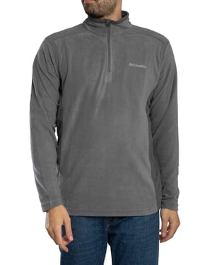 Columbia Klamth Range Fleece mit halbem Reißverschluss - Grau
