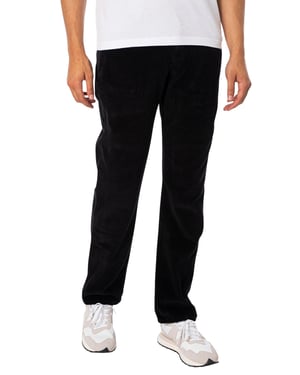 Lois Jeans Neue Dallas Jumbo Cord Jeans, Schwarz