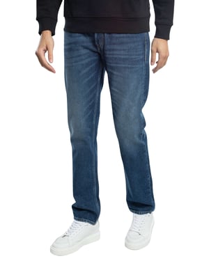 Replay Grover Straight Jeans, Blau