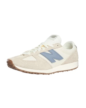 New Balance 471 Wildleder-Sneaker, Weiß