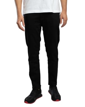 HUGO 634 Tapered Jeans, Schwarz
