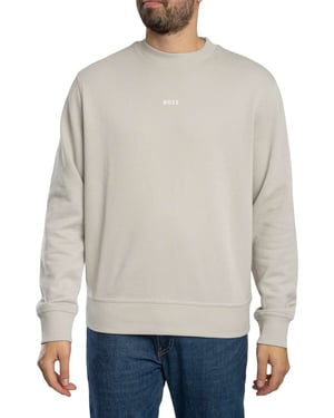 BOSS Wesmallcrew Sweatshirt, Grau