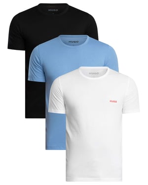 HUGO 3Er Pack Lounge T-Shirts, Mehrfarbig
