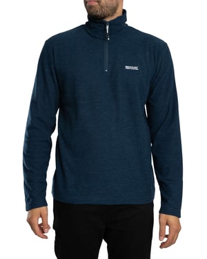 Regatta Thompson Meliertes Fleece Mit Halbem Reißverschluss, Blau