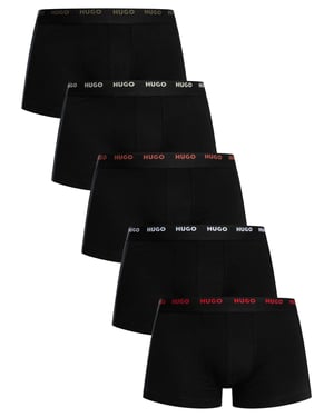 HUGO 5 Pack Koffer, Schwarz