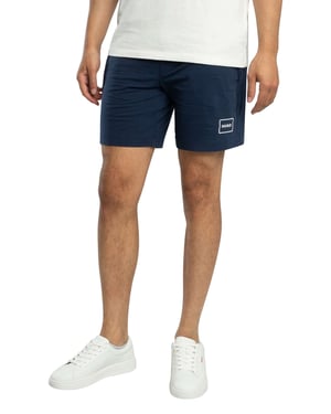 HUGO Lounge Laze Sweat Shorts, Blau