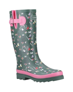 Cotswold Cleeve Hohe Gummi Damen Gummistiefel Grün