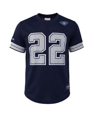 Mitchell & Ness NFL Dallas Cowboys #22 E. Smith Herren Marineblau Trikot