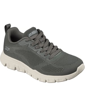 Skechers BOBS B Lite Textil Damen Sneakers in Olivgrün
