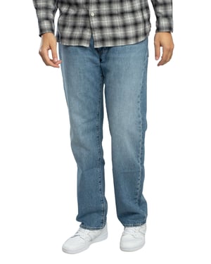 Levi's 555 Relaxed Straight Jeans, Blau