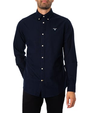 Barbour Maßgeschneidertes Oxtown-Hemd, Blau