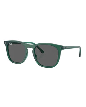 Ray-Ban RB2210 Eckige Sonnenbrille, Grün