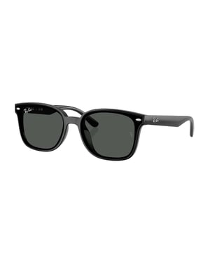 Ray-Ban Rechteckige Sonnenbrille RB4461D, Schwarz