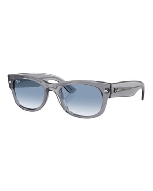 Ray-Ban Mega-Wayfarer-Sonnenbrille, Grau